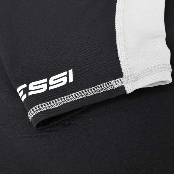 Cressi Lady Kısa Kollu Siyah-Beyaz Yetişkin Rash Guard Large - 6