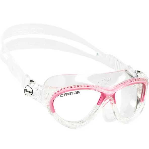 Cressi Mini Cobra Çocuk Deniz Gözlüğü Şeffaf-Şeffaf-Pembe - 2