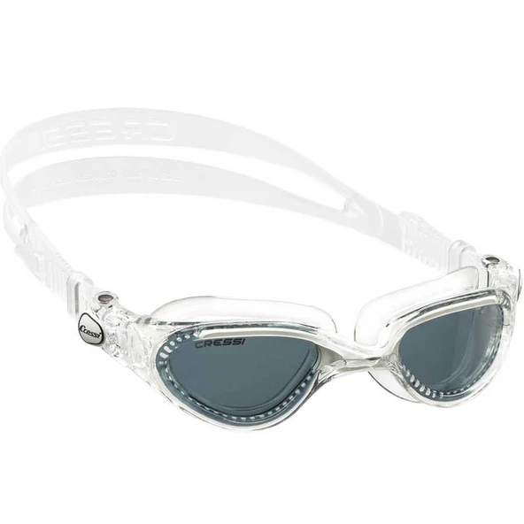 Cressi Flash Yetişkin Deniz Gözlüğü TINTED-CLEAR-WHITE - 2