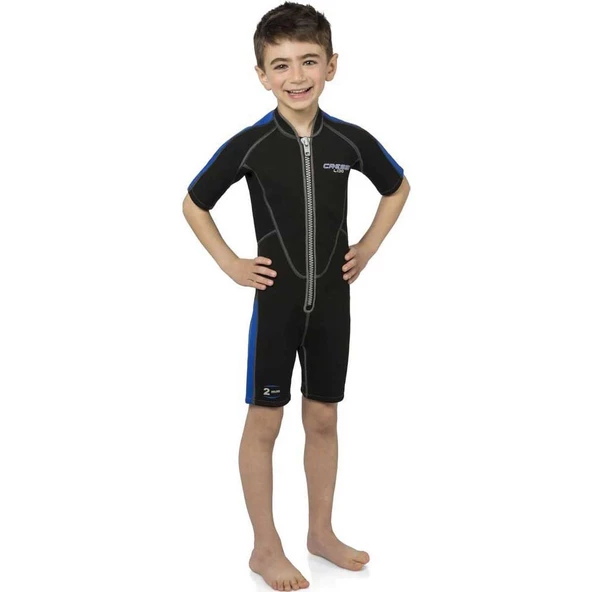 Cressi Lido Junior 2 mm Çocuk Shorty Dalış Elbisesi Small(8/9 Yaş) - 4
