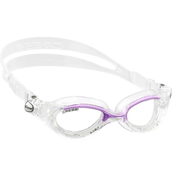 Cressi Flash Lady Yetişkin Deniz Gözlüğü CLEAR-CLEAR-LILAC