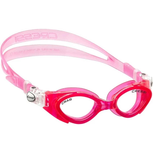 Cressi Crab Çocuk Yüzücü Gözlüğü Pembe