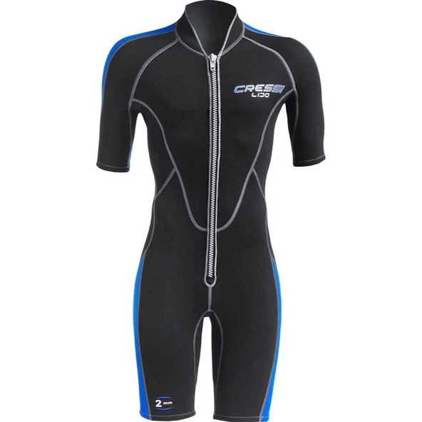Cressi Lido Man 2 mm Shorty Dalış Elbisesi Small - Resim 4