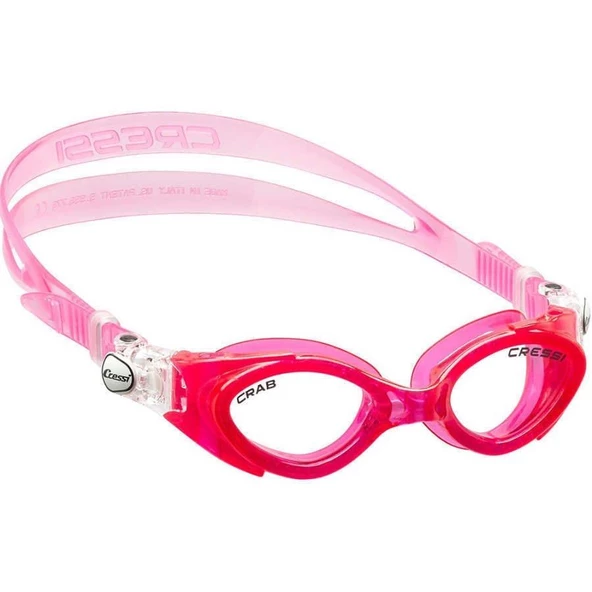 Cressi Crab Çocuk Yüzücü Gözlüğü Pembe - 6