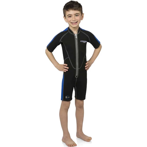 Cressi Lido Junior 2 mm Çocuk Shorty Dalış Elbisesi Large(12/13 Yaş)