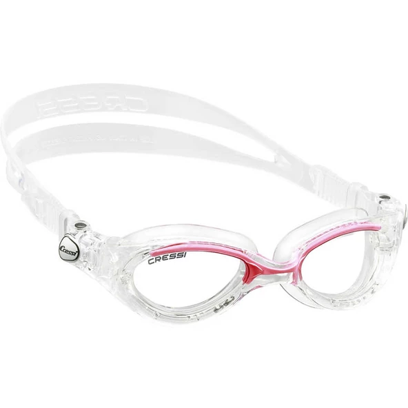 Cressi Flash Lady Yetişkin Deniz Gözlüğü CLEAR-CLEAR-PINK - 2