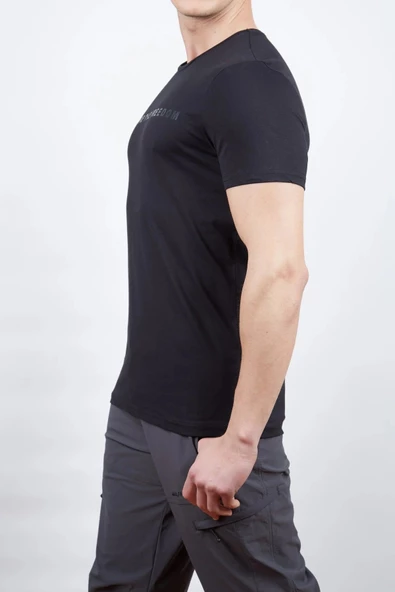 Alpinist Vassi Erkek T-Shirt Beden XL Siyah - 2