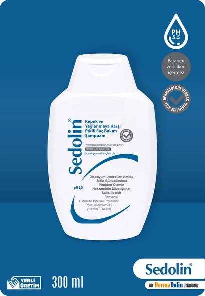 Dermadolin Sedolin Şampuan 300 Ml