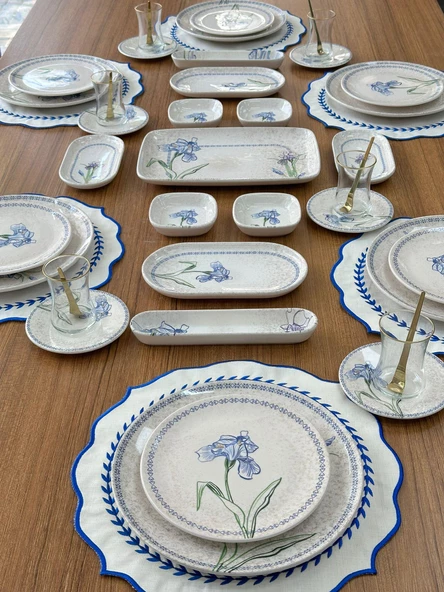 Kahvaltı Takımı 47 Parça 6 Kişilik Lily