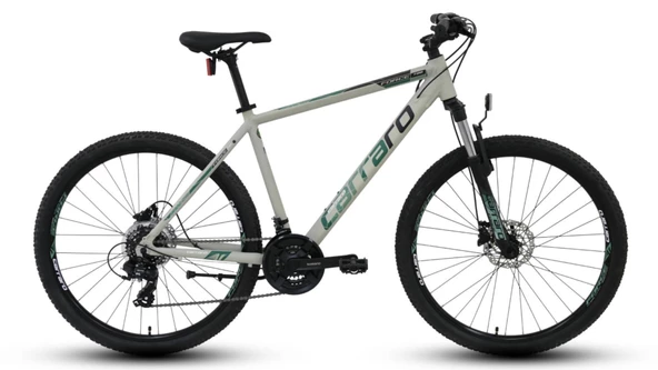 27.5J CARRARO FORCE 720 DAĞ BİSİKLETİ - MAT GRİ YEŞİL SİYAH - 43 KADRO ürün görseli 1