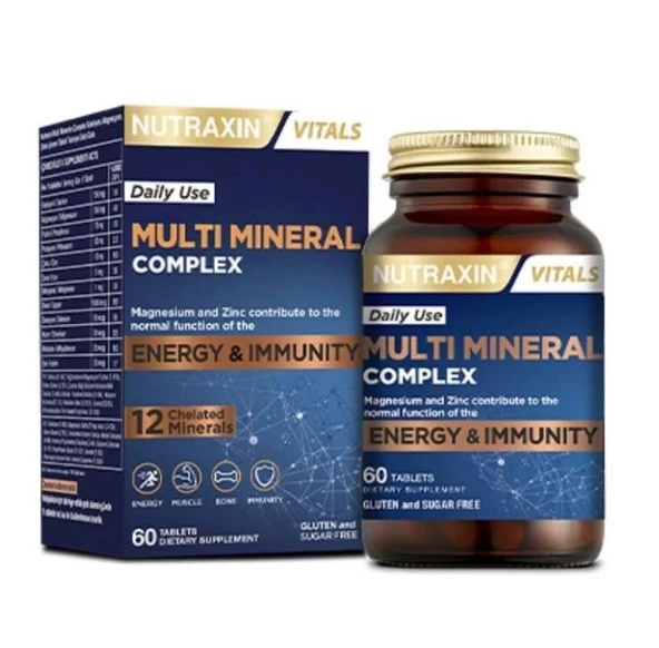 Nutraxin Multi Mineral Complex 60 Tablet
