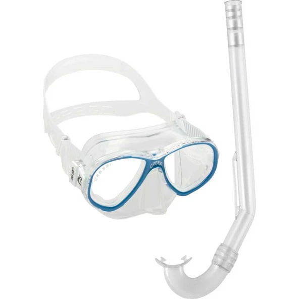 Cressi Junior Perla - Mini Gringo Çocuk Maske Şnorkel Seti Koyu Mavi - 2