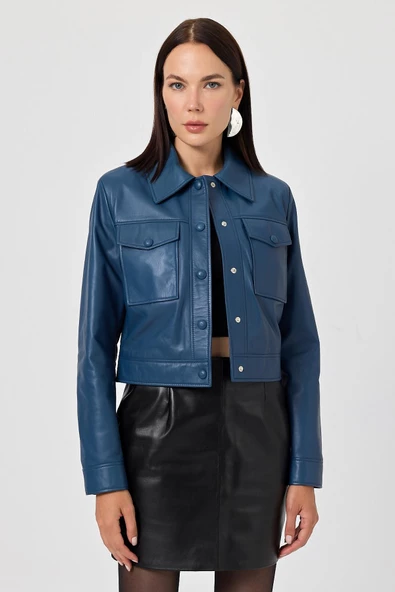 Linea Mavi Deri Ceket - 2