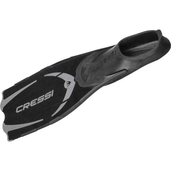Cressi Pluma Siyah-Gümüş Dalış Paleti NO:35-36 - 4