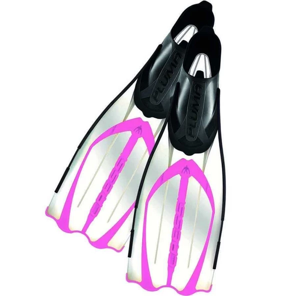 Cressi Pluma Siyah-Gümüş Dalış Paleti NO:37-38 - Resim 9