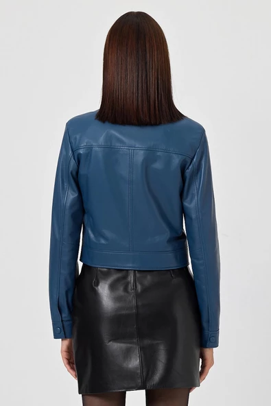 Linea Mavi Deri Ceket - 4