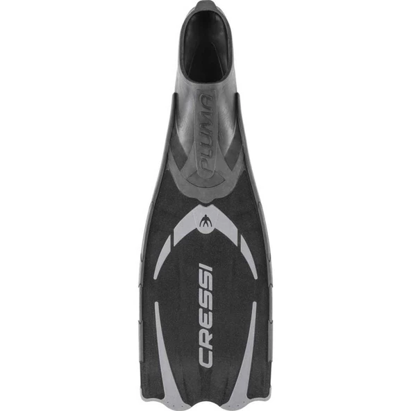 Cressi Pluma Siyah-Gümüş Dalış Paleti NO:37-38 - Resim 5