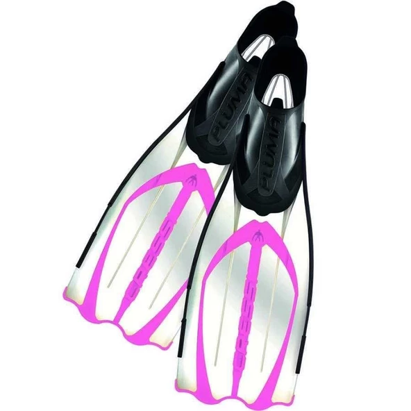 Cressi Pluma Siyah-Gümüş Dalış Paleti NO:43-44 - 9