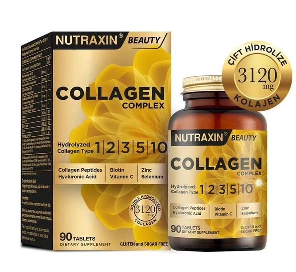Nutraxin Collagen Complex 90 Tablet ürün görseli