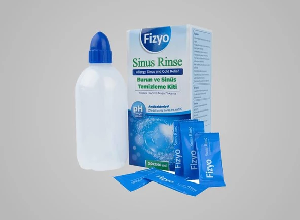 Fizyo Sinus Rinse Burun ve Sinus Temizleme Kiti 240 ml