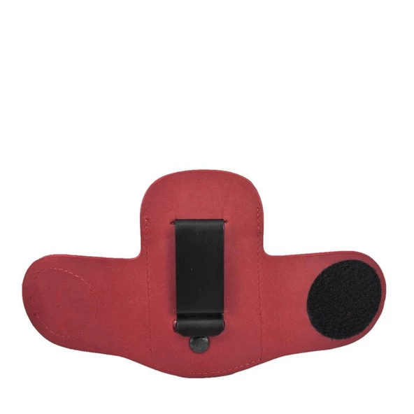 Hakiki Deri Stetoskop Tutucu Organizer Holder Kırmızı - 3