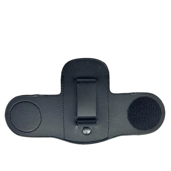Vegan Deri Stetoskop Tutucu Organizer Holder Siyah - 3