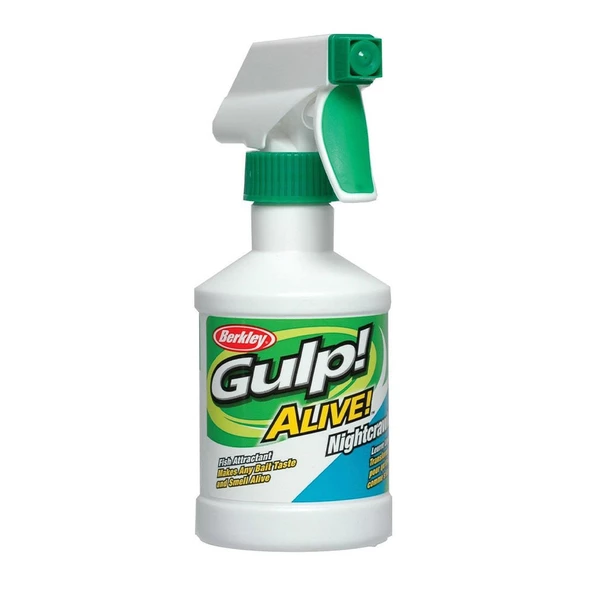 Berkley Gulp Alive Attractant Nightcrawler(Kurt Aromalı) 237 ml Cezbedici Sprey