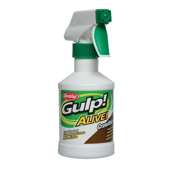 Berkley Gulp Alive Attractant Crawfish(Kerevit Aromalı) 237 ml Cezbedici Sprey