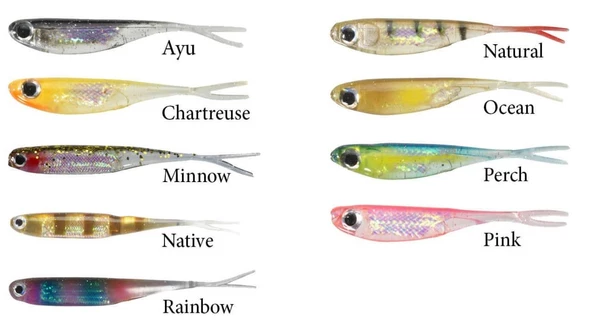 Berkley Powerbait Drop Shot Minnow Native 7.5 cm Silikon Balık 6 Adet - Resim 2