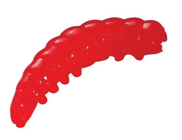Berkley Powerbait Honey Worms Red 2.5 cm Sahte Kurt 55 Adet