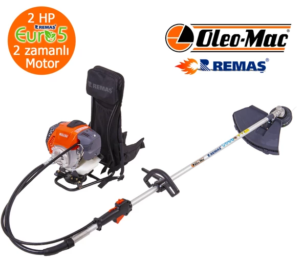 Oleo-Mac BCH 400 BP EUR5 2.0 HP Benzinli Motorlu Sırt Tırpan