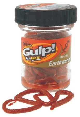 Berkley Gulp Earthworm Red Wiggler 10 cm Silikon Kurt