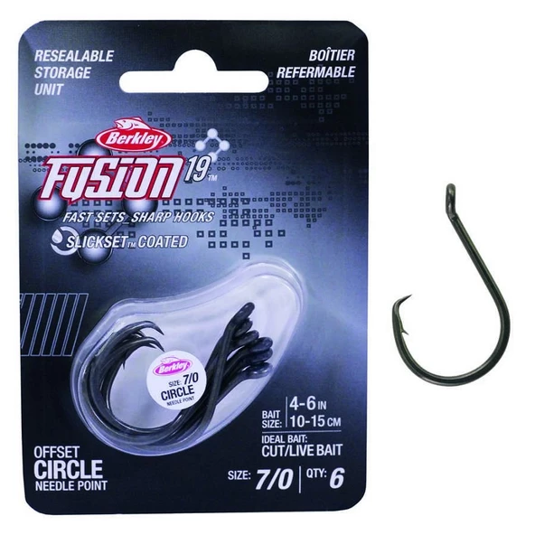 Berkley Fusion19 No:4 Circle Olta İğnesi 10 Adet - 2