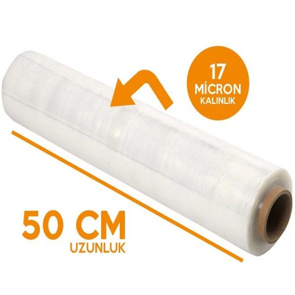 Palet Streç 50 CM 17 Mic. 2000Gr / 300mt - 2