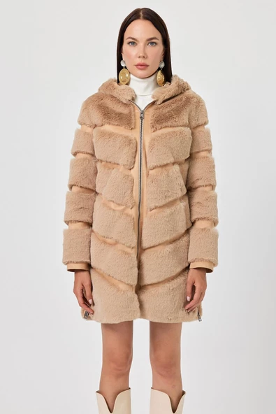 Martina Camel Tüylü Mont