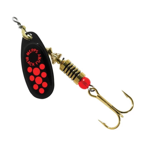 Mepps Black Fury Siyah Kırmızı No:4(9.3g) Döner Olta Kaşığı ürün görseli