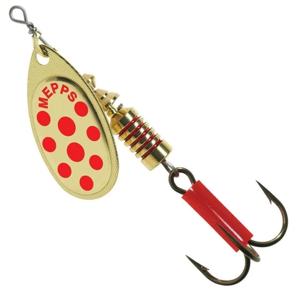 Mepps Aglia Sarı Kırmızı  No:1(3.5g) Döner Olta Kaşığı ürün görseli