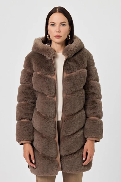 Martina Vizon Tüylü Mont - 2