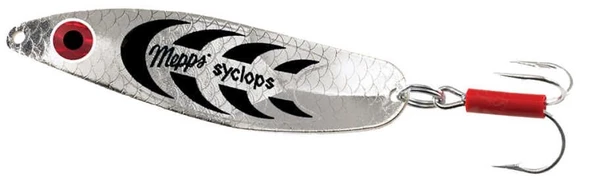 MEPPS Syclops Gümüş Siyah No:00(3.5g) Olta Kaşığı ürün görseli