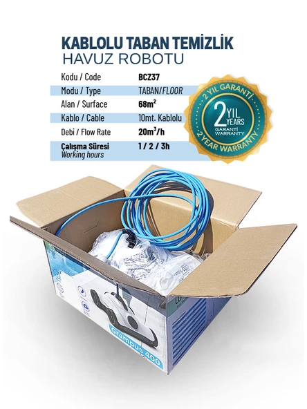 Kablolu Havuz Temizleme Robotu - Resim 3