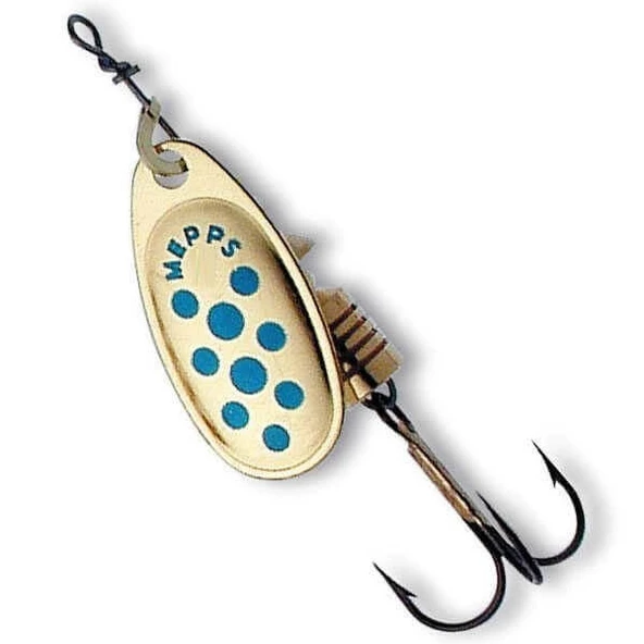 Mepps Comet Sarı Mavi No:2(4.6g) Döner Olta Kaşığı ürün görseli