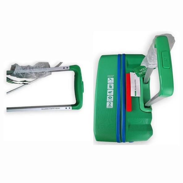 BENETTON 76CM BÜYÜKBOY VALİZ - 5