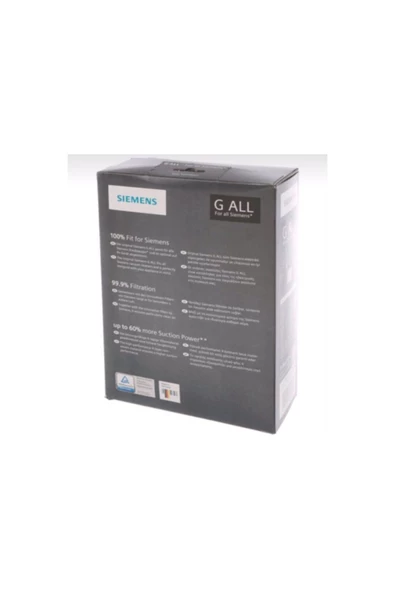 Siemens VZ41FGALL  Elektrikli Süpürge Toz Torbası - Resim 5