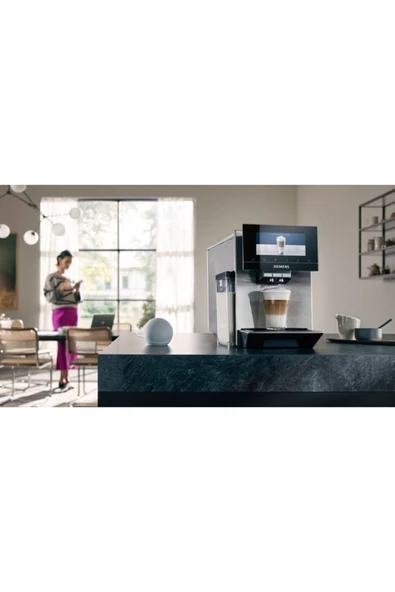 Siemens Tq905r03 Eq.900 Paslanmaz Çelik Home Connect Tam Otomatik Kahve Makinesi - Resim 6