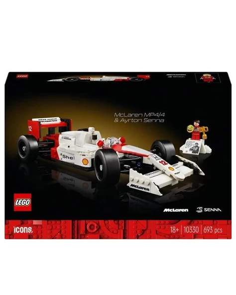 Lego Icons McLaren MP4/4 ve Ayrton Senna 10330