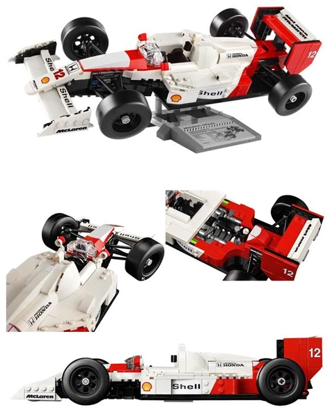 Lego Icons McLaren MP4/4 ve Ayrton Senna 10330 - 3