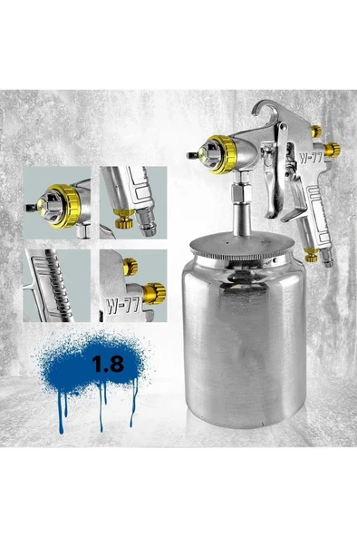 Bhd Alttan Depolu Metal Boya Tabancası 00652 - 2