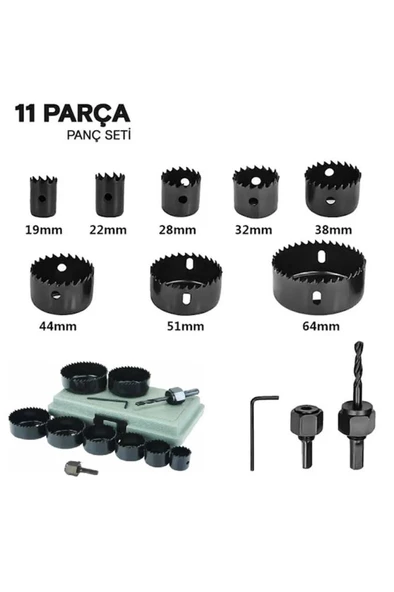 Bhd 11 Parça Küçük Buat Açma Seti 00264 - 2