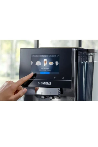 Siemens TP713R19 Tam Otomatik Kahve Makinesi EQ700 classic Piyano siyah - Resim 2