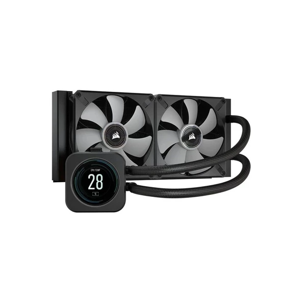 CORSAIR CW-9060065-WW2 İCUE H100X RGB ELITE LIQUID CPU COOLER - Resim 2